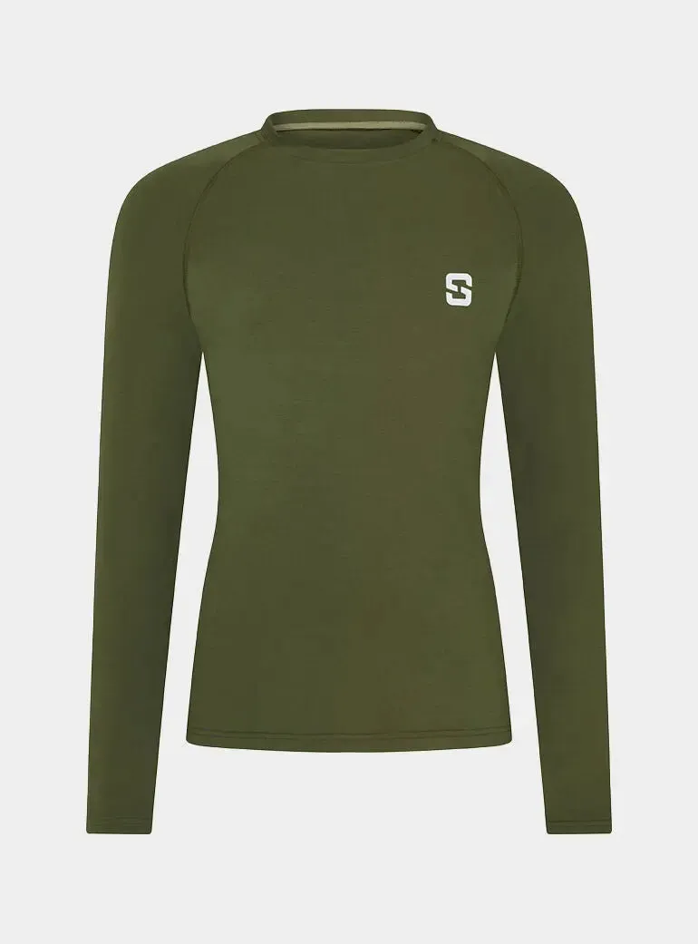 Long Sleeve Top - Earth Khaki