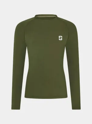 Long Sleeve Top - Earth Khaki