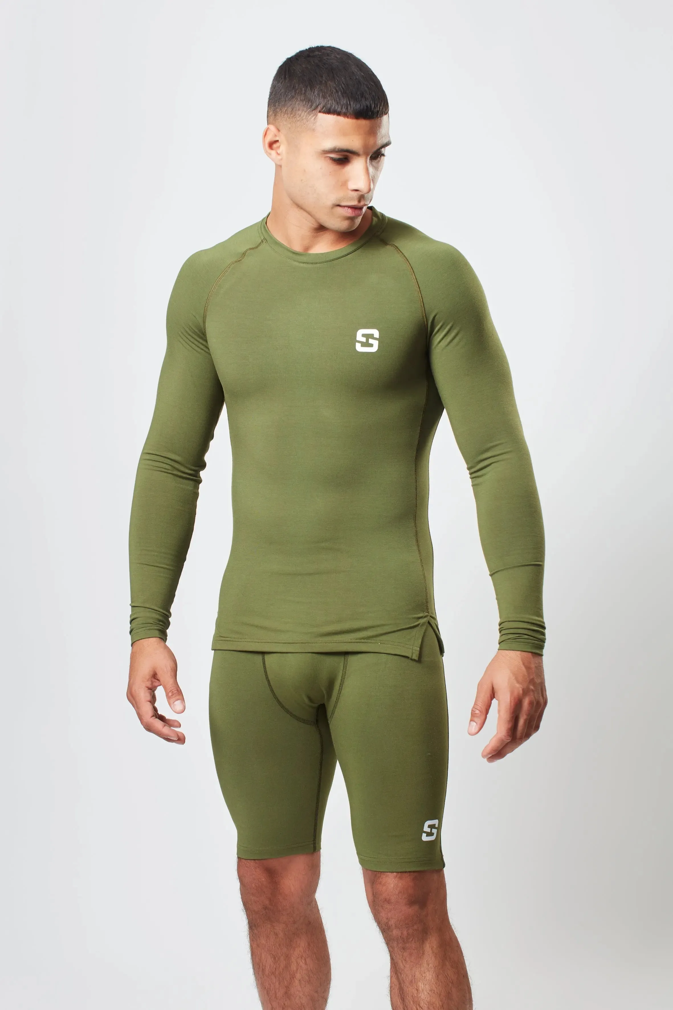 Long Sleeve Top - Earth Khaki