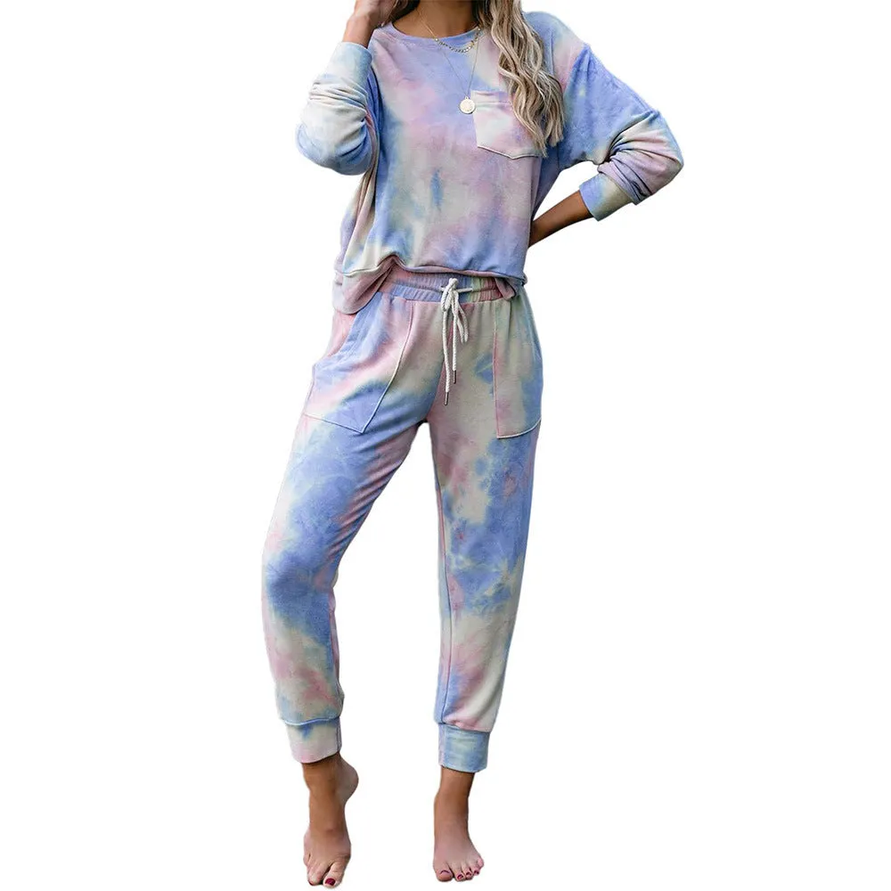 Long sleeve trousers pajama set