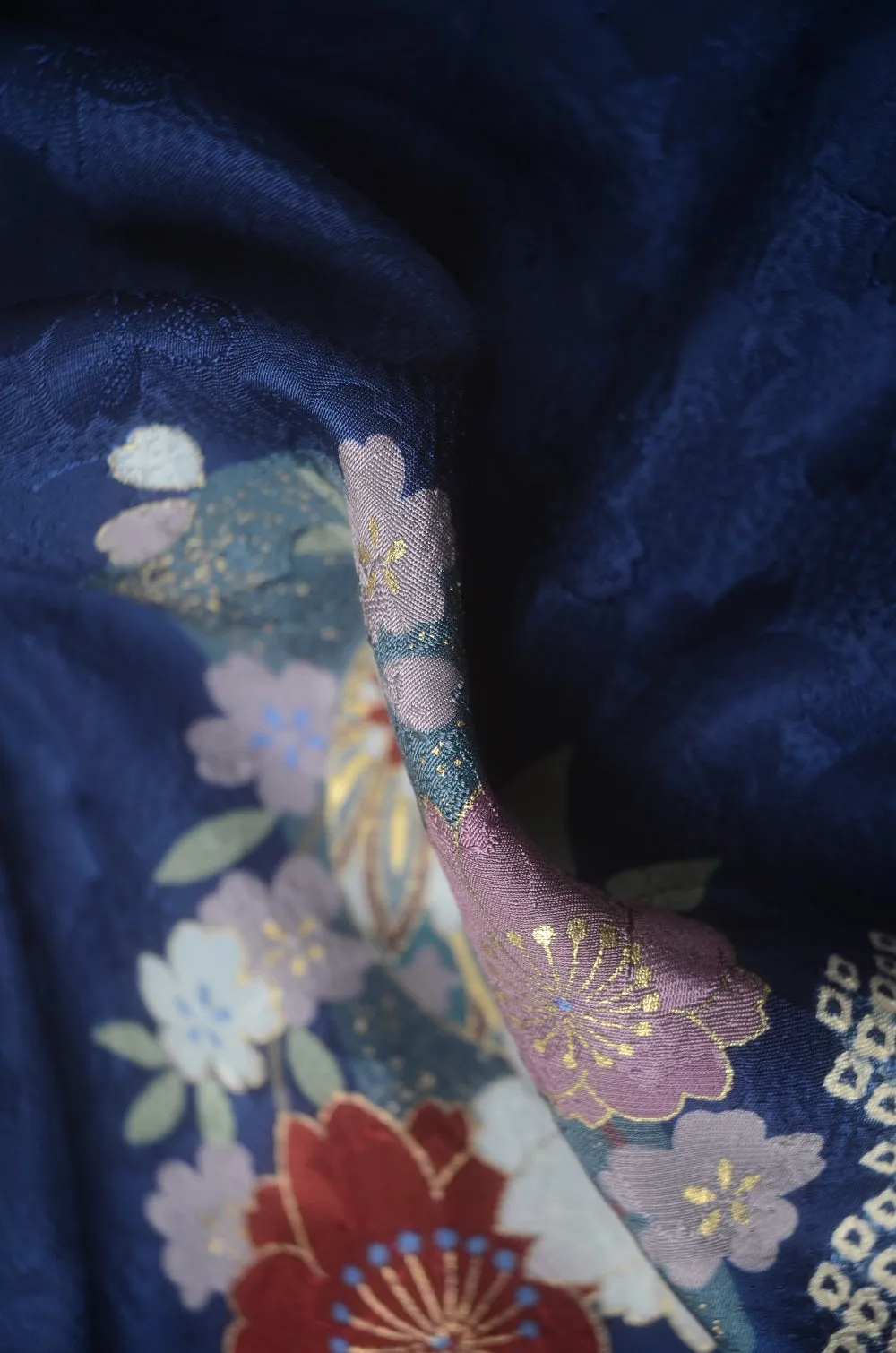 Long-sleeved kimono 6 items set / Furisode / FK#1-966