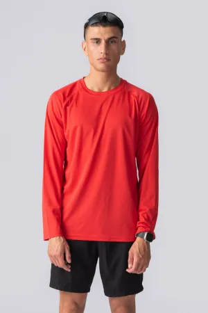 Long-sleeved Training T-shirt - Red