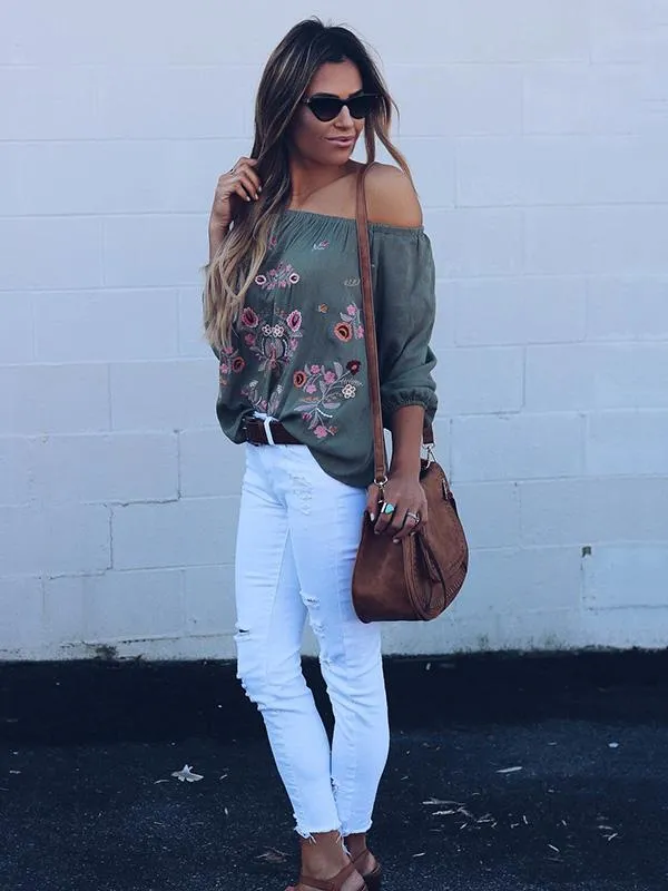 Long Sleeves Blouse&shirt Tops