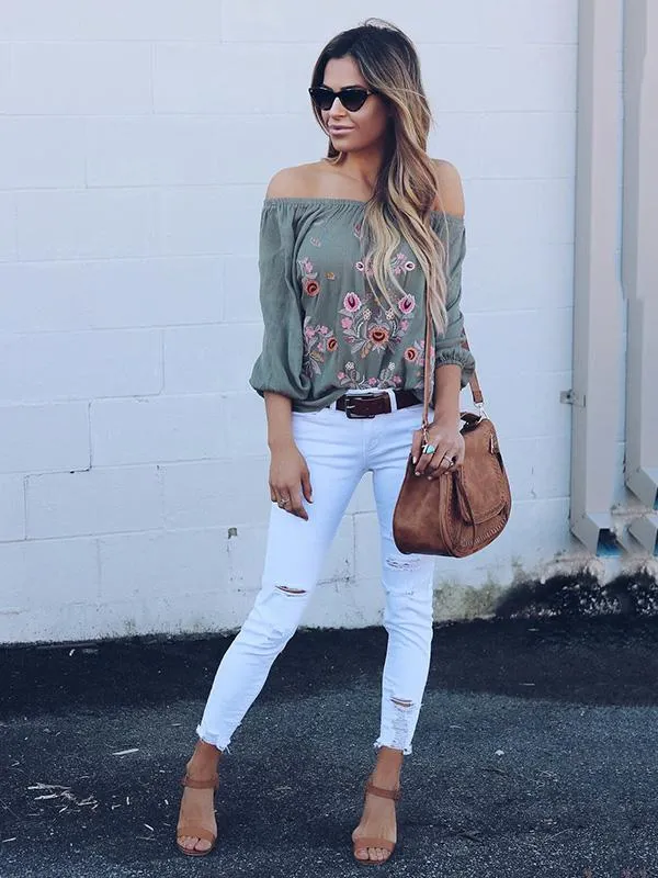 Long Sleeves Blouse&shirt Tops