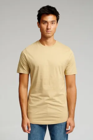 Long T-shirt - Beige