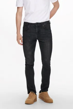 Loom Life Slim Jeans - Black Denim