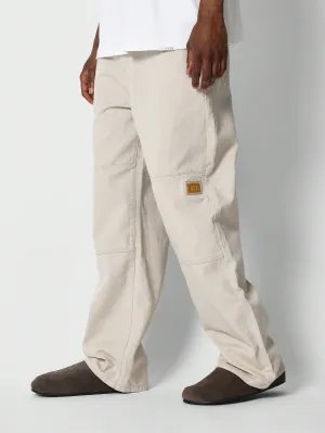 Loose Fit Pant With Knee Panel