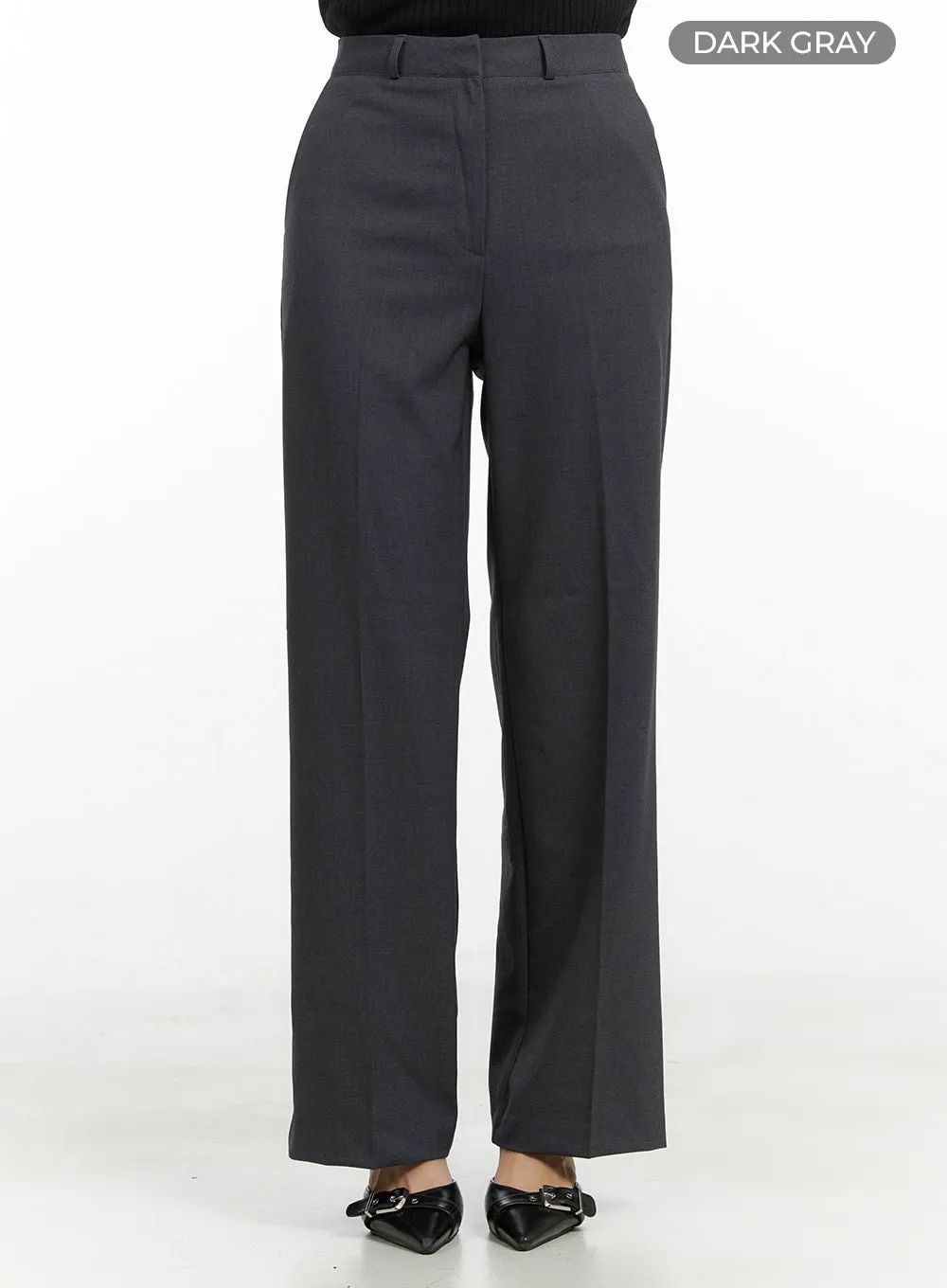 Loose Fit Tailored Pants OL416