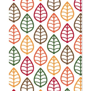 Loose Leaves Printed Backdrop