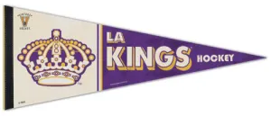 Los Angeles Kings NHL Vintage Hockey 1960s-Style Premium Felt Collector's Pennant - Wincraft