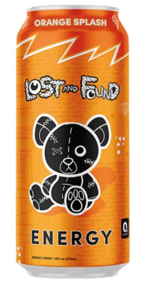 Lost and Found Orange Splash Energy Drink 16oz