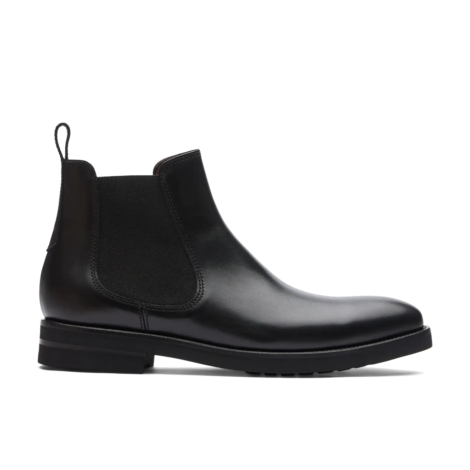 LOTTUSSE | BOTINES CHELSEA HOMBRE | HOLBORN NEGRAS DE VACUNO CEPILLADO | NEGRO