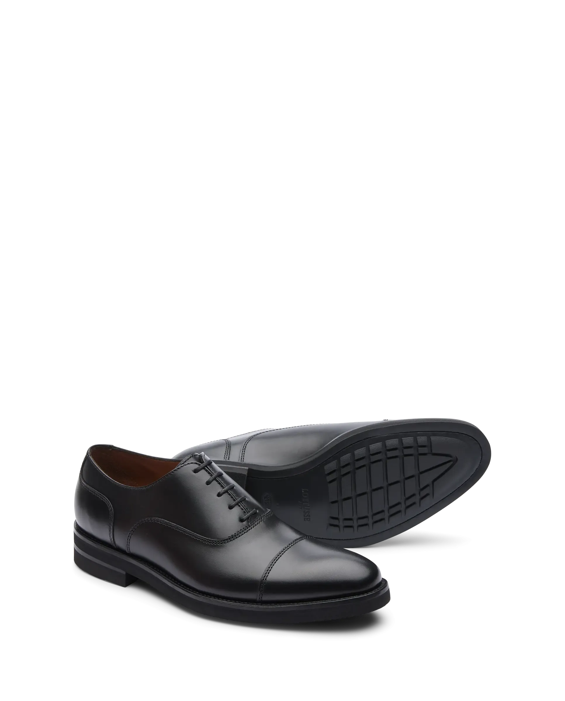 LOTTUSSE | ZAPATOS DERBY HOMBRE | HOLBORN DERBY DE VACUNO CEPILLADO | NEGRO