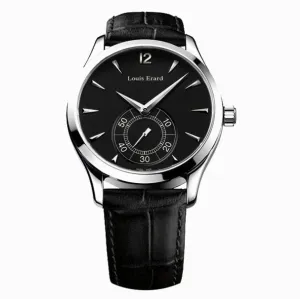 Louis Erard Watch Men's 1931 Black Steel 47207AA12.BDC02