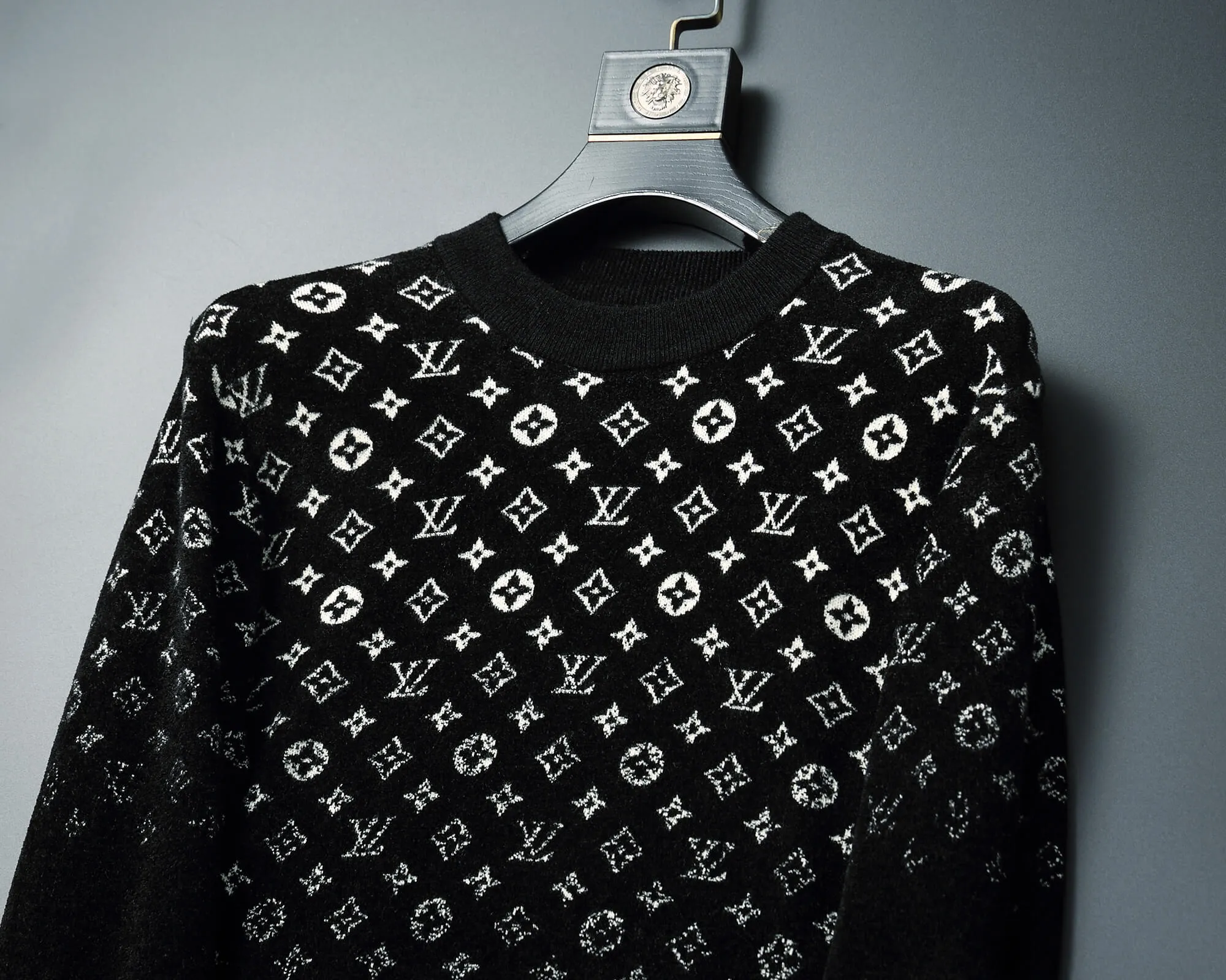 Louis Vuitton LV Monogram Pattern Sweater