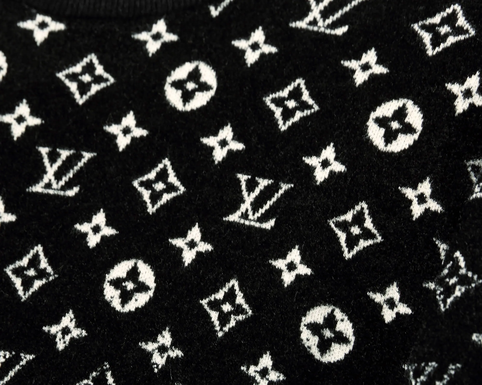 Louis Vuitton LV Monogram Pattern Sweater