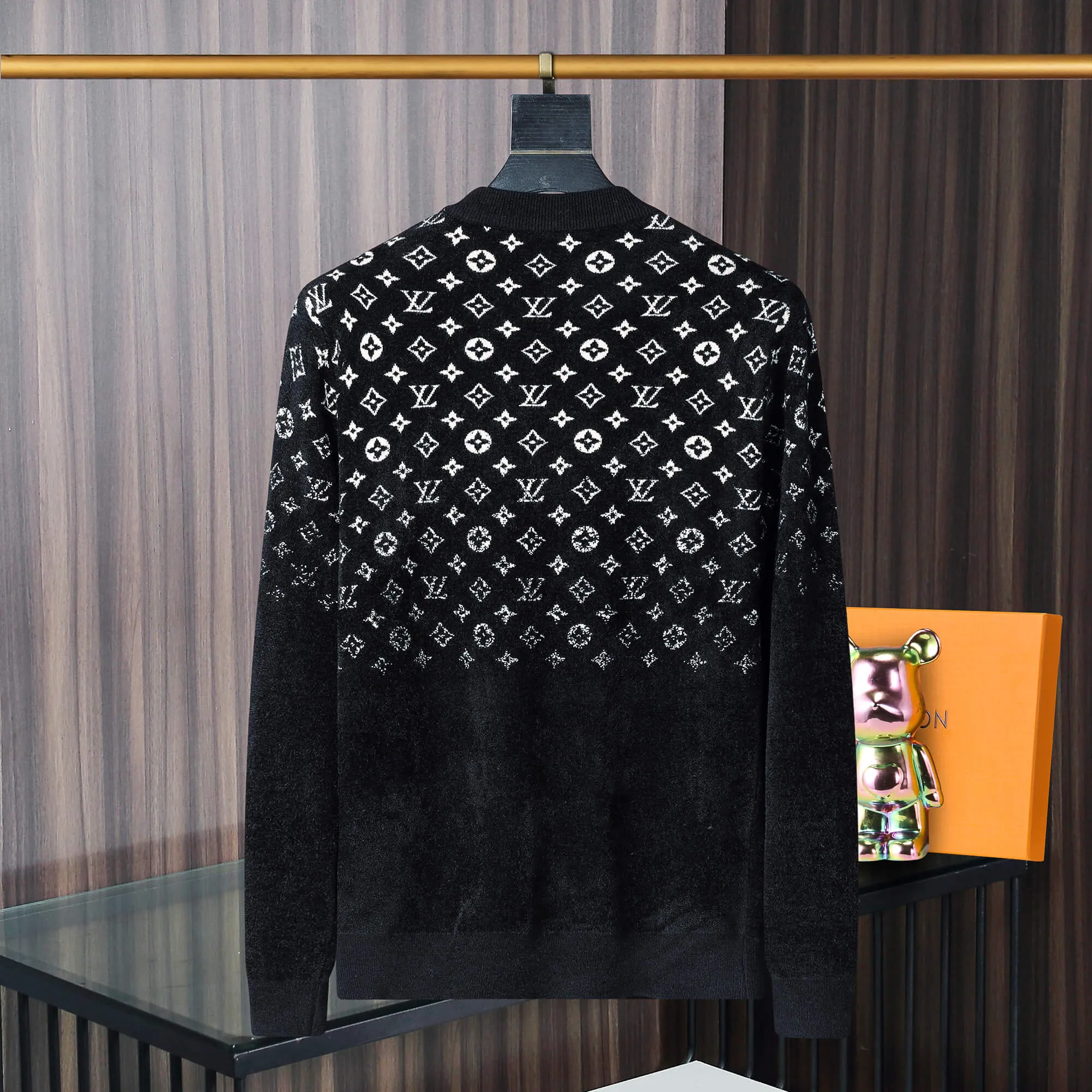 Louis Vuitton LV Monogram Pattern Sweater