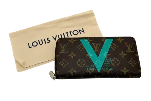 Louis Vuitton Monogram "V" Zippy Wallet