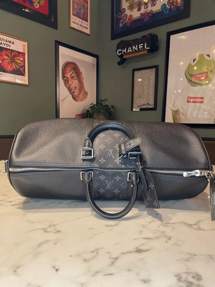 Louis Vuitton Taigarama Keepall Travel Bag