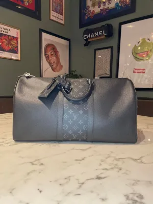 Louis Vuitton Taigarama Keepall Travel Bag