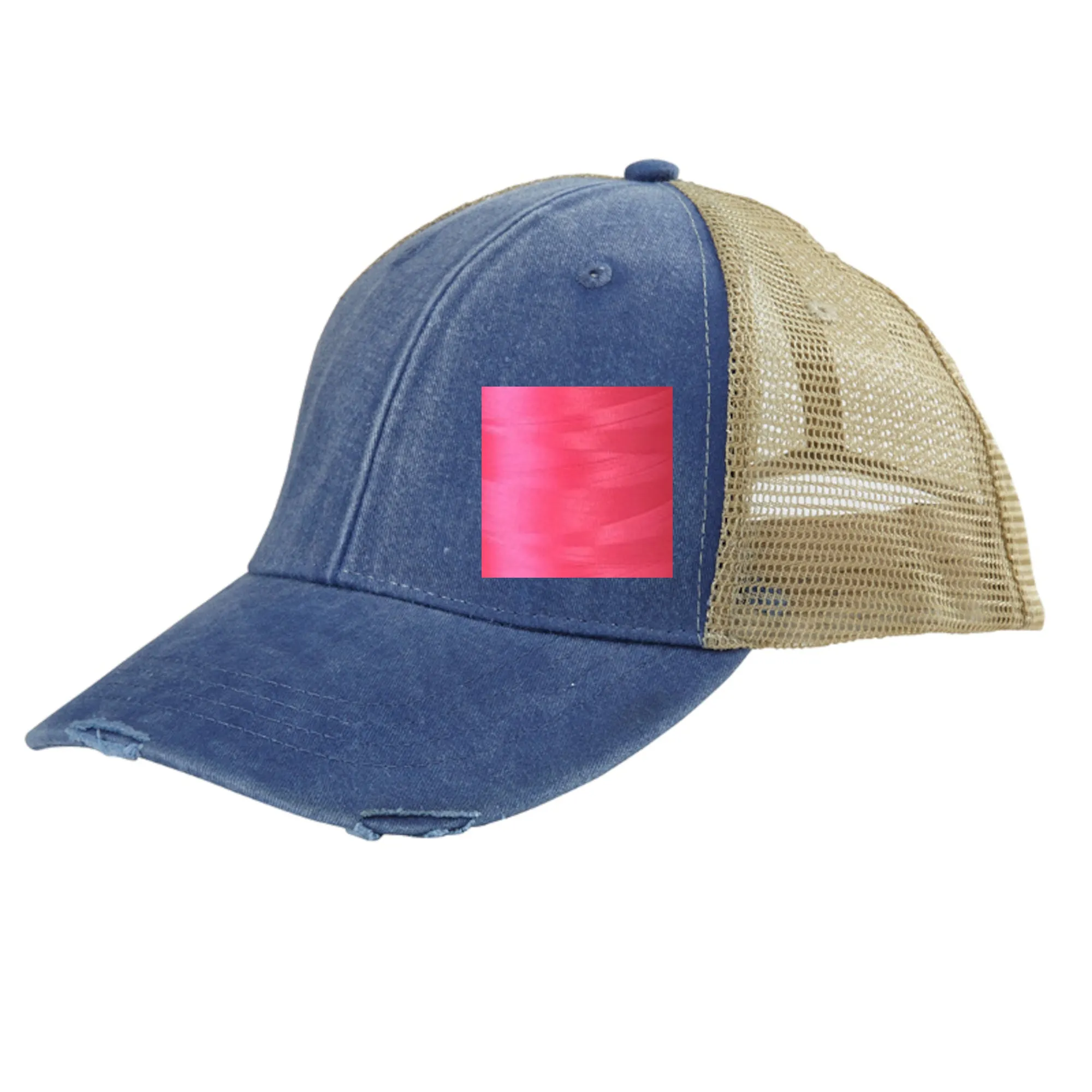 Louisiana Hat | Distressed Snapback Trucker | state cap | many color choices