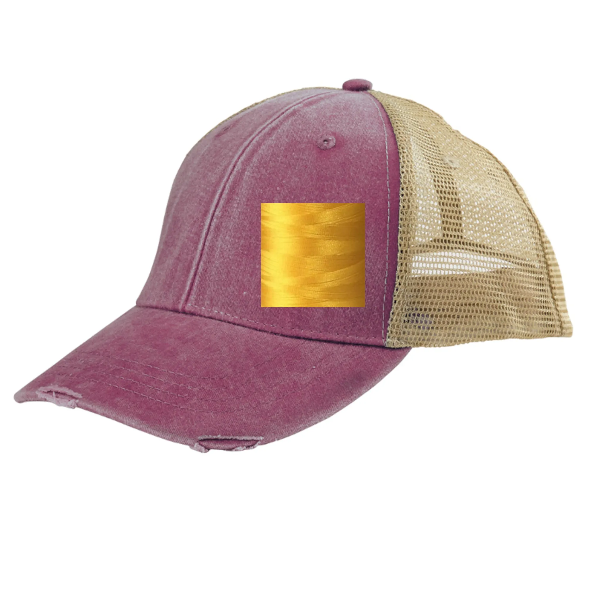 Louisiana Hat | Distressed Snapback Trucker | state cap | many color choices