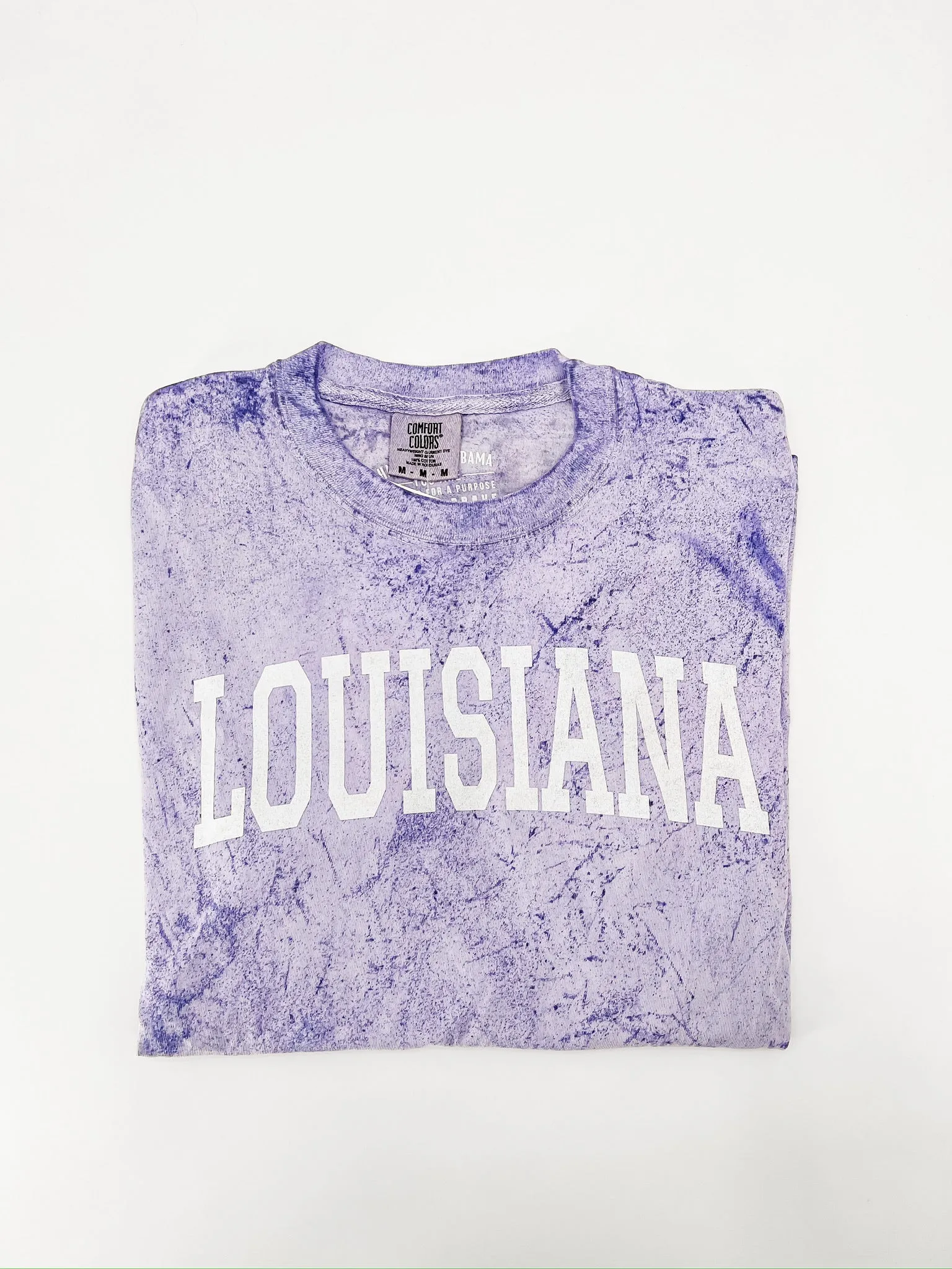 Louisiana Varsity Comfort Colors Tee