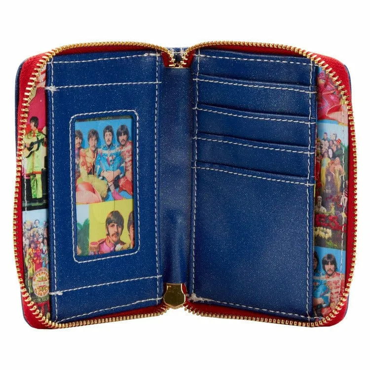 Loungefly The Beatles Sgt Peppers Zip Around Wallet