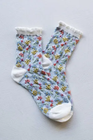 Love Floral Casual Socks