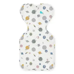 Love to Dream Designer Collection Adaptive Swaddle Wrap - Lite Space White - M