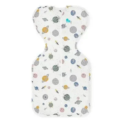 Love to Dream Designer Collection Adaptive Swaddle Wrap - Lite Space White - M