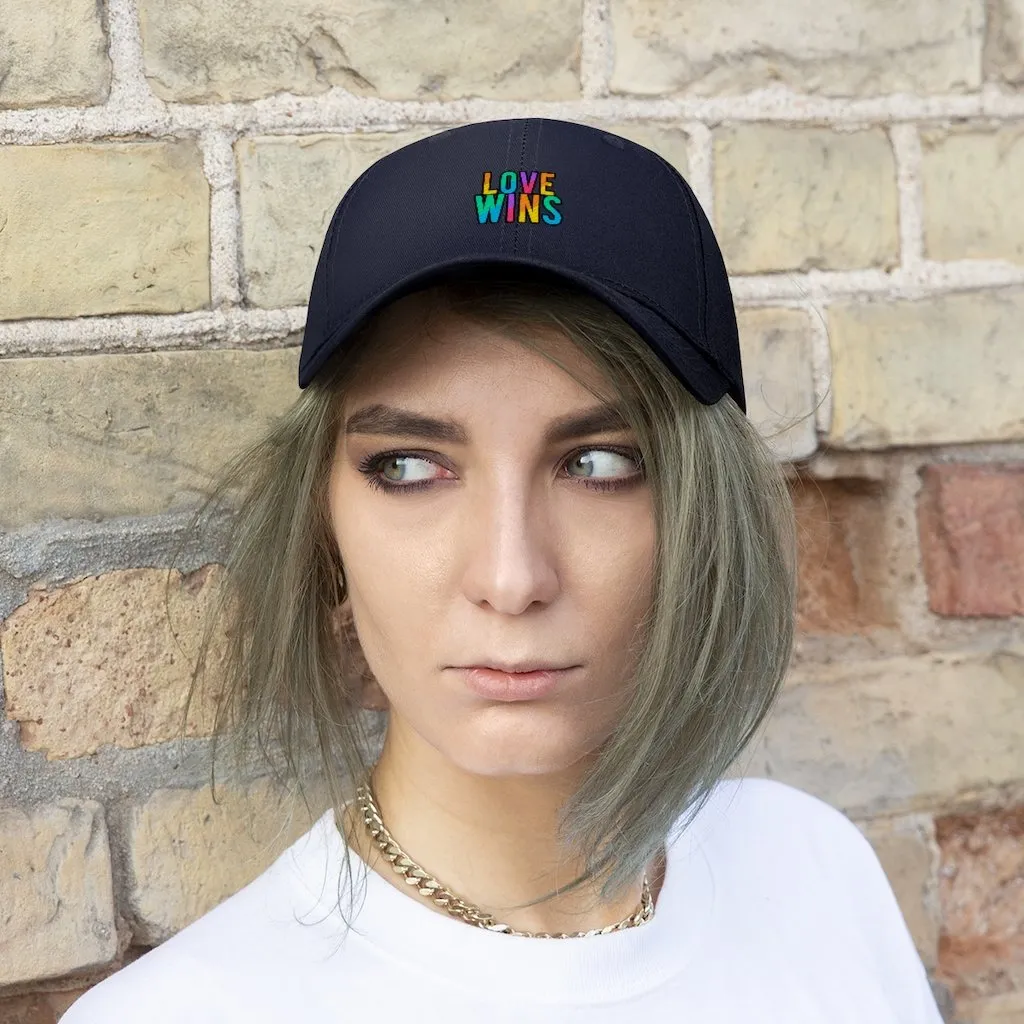 Love Wins Rainbow Cap