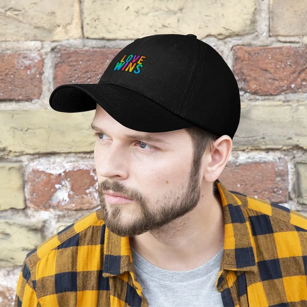 Love Wins Rainbow Cap