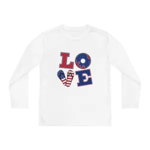 LOVE Youth Long Sleeve Competitor Tee