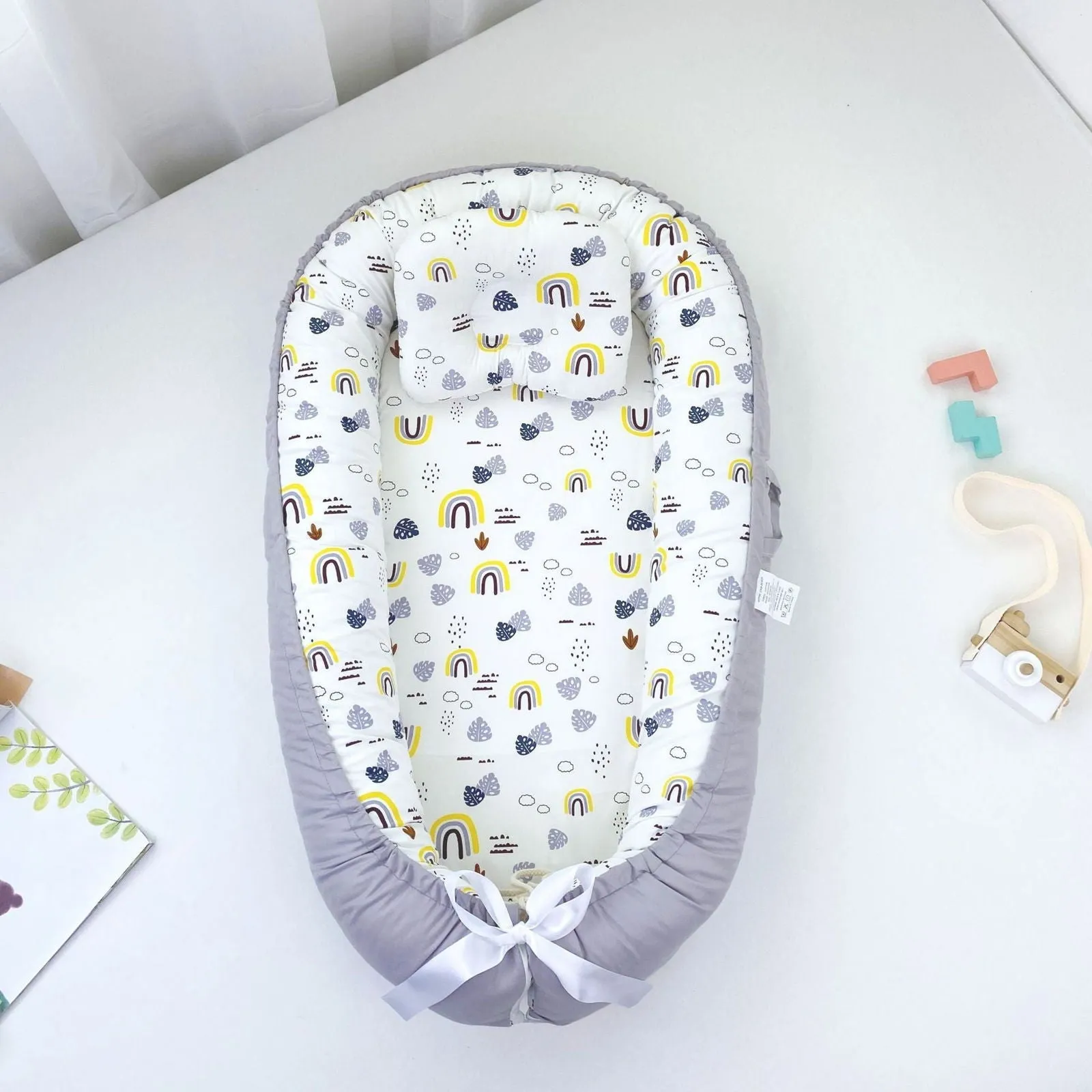 LovelyRLovely Pure Cotton Baby Nest Bed