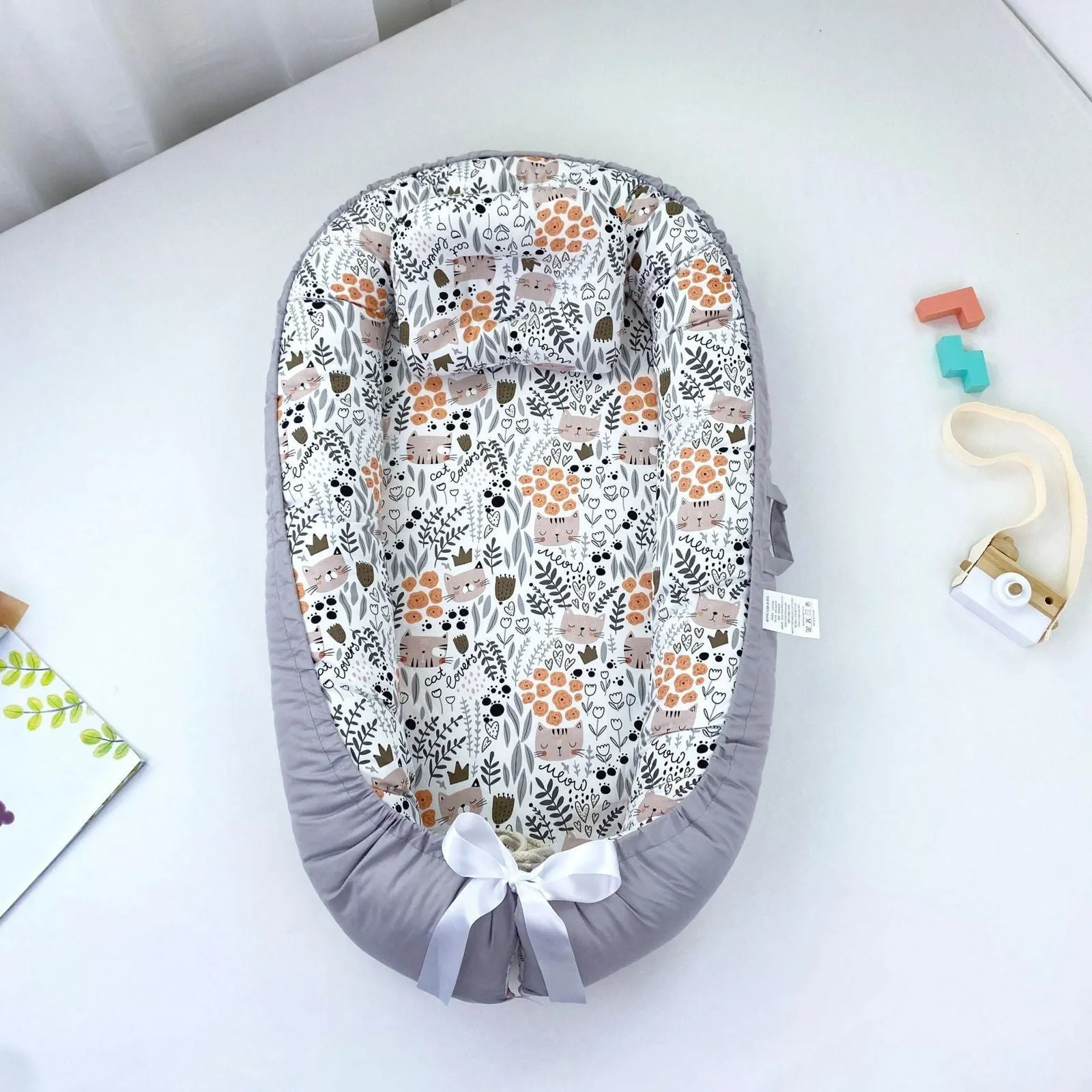 LovelyRLovely Pure Cotton Baby Nest Bed