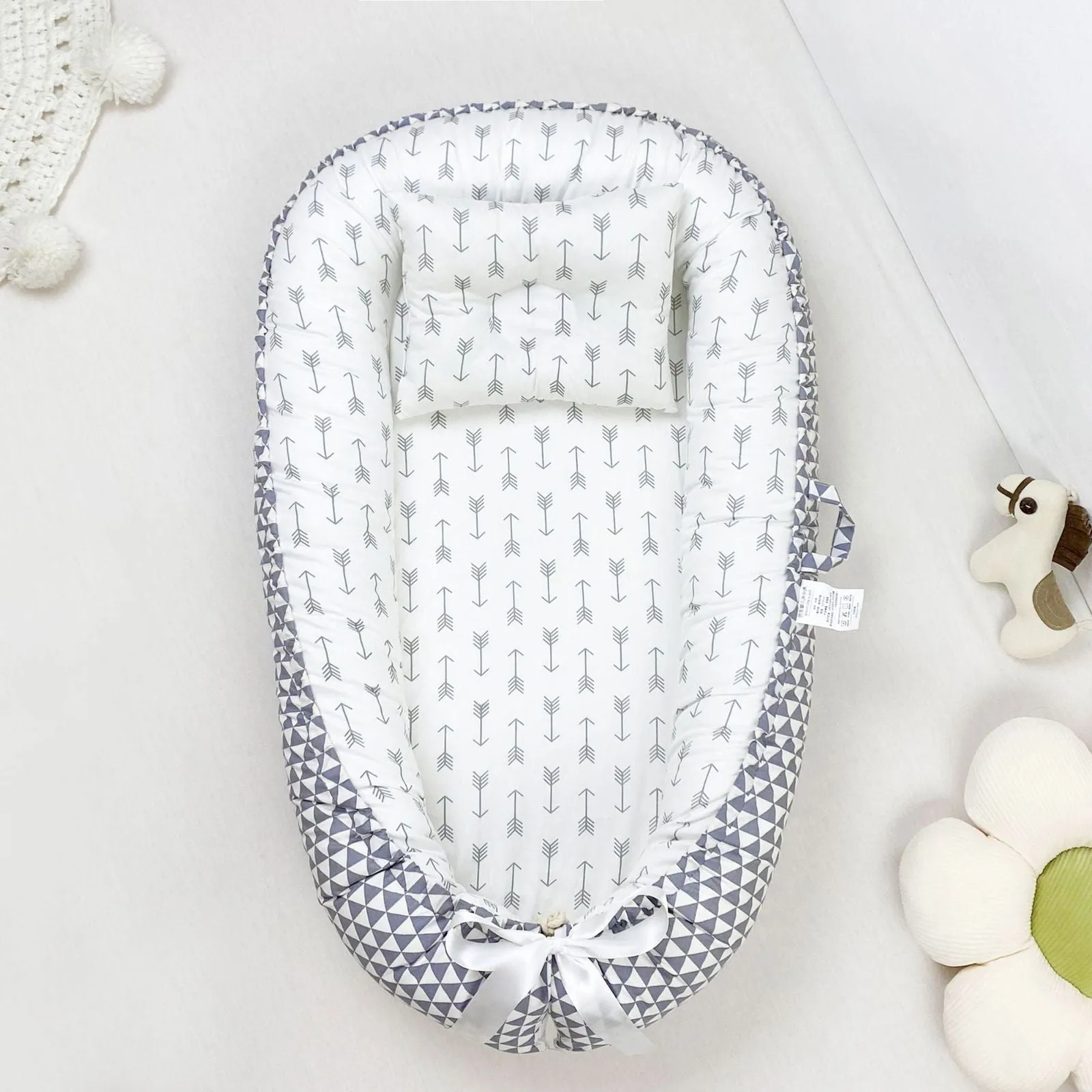 LovelyRLovely Pure Cotton Baby Nest Bed