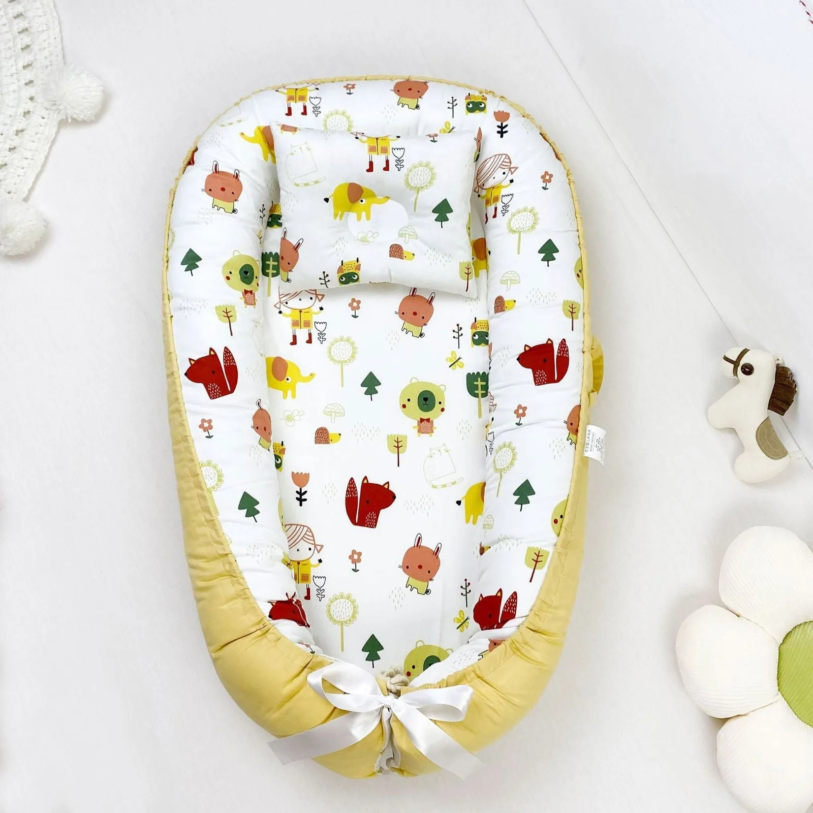 LovelyRLovely Pure Cotton Baby Nest Bed