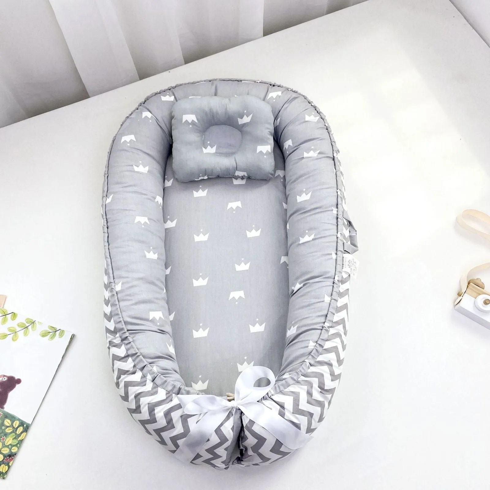 LovelyRLovely Pure Cotton Baby Nest Bed