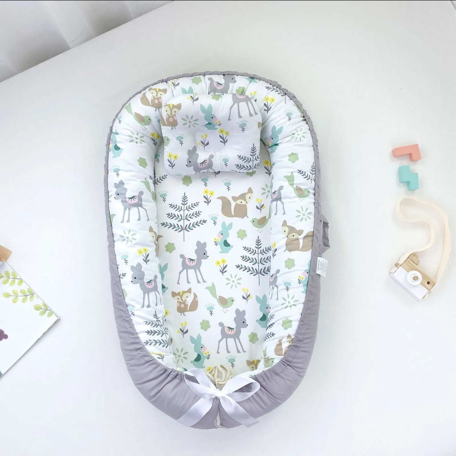 LovelyRLovely Pure Cotton Baby Nest Bed