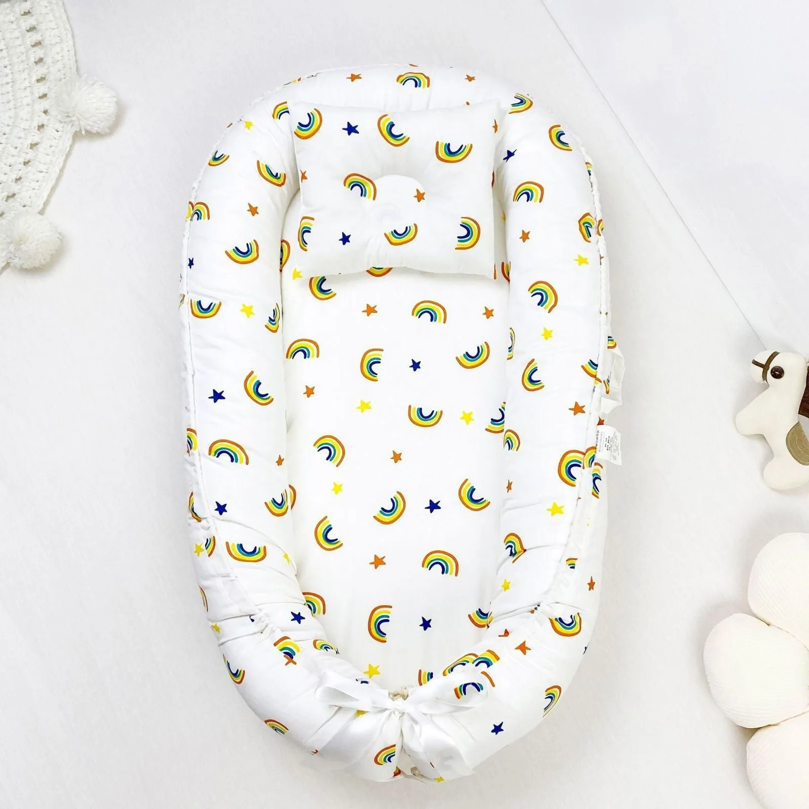 LovelyRLovely Pure Cotton Baby Nest Bed