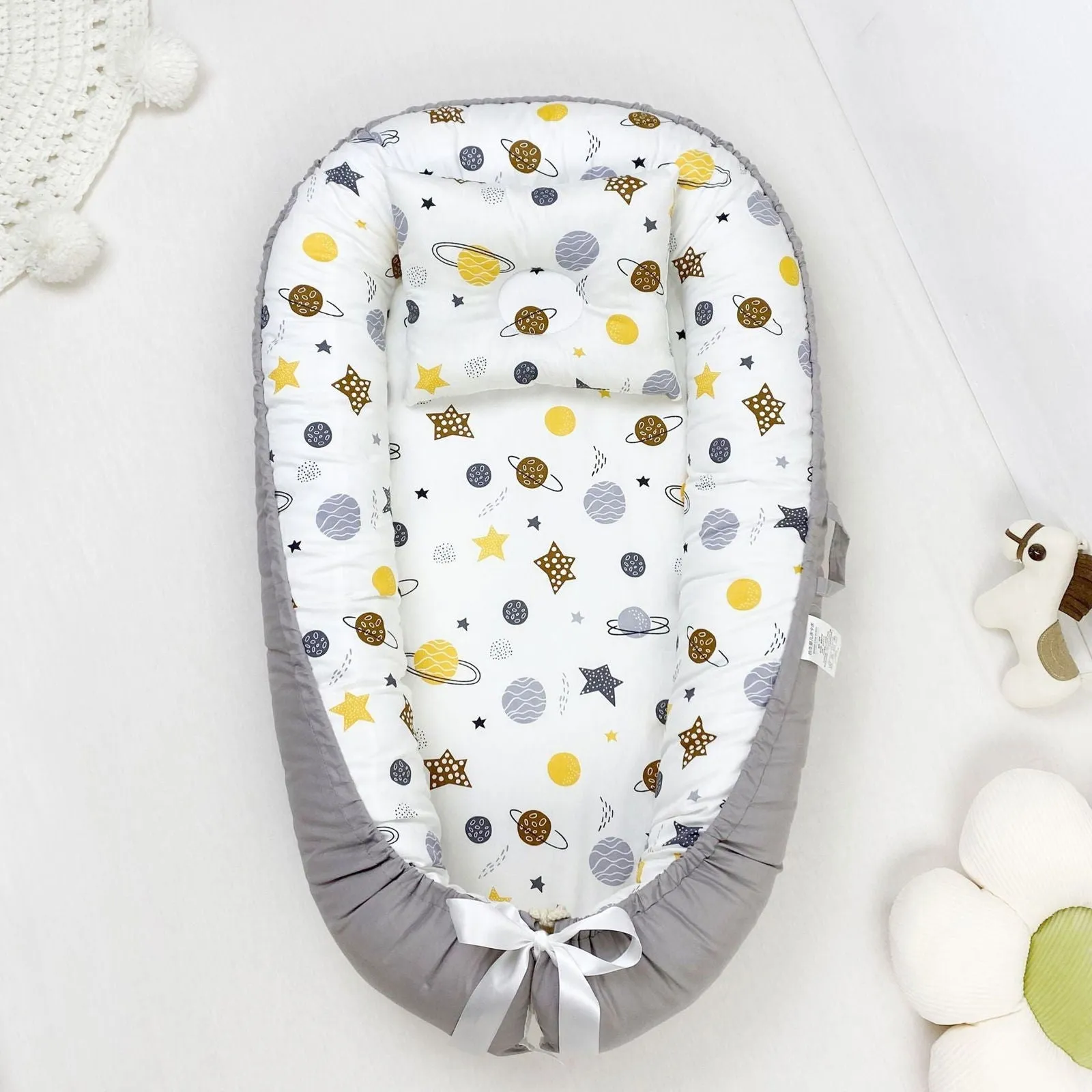 LovelyRLovely Pure Cotton Baby Nest Bed