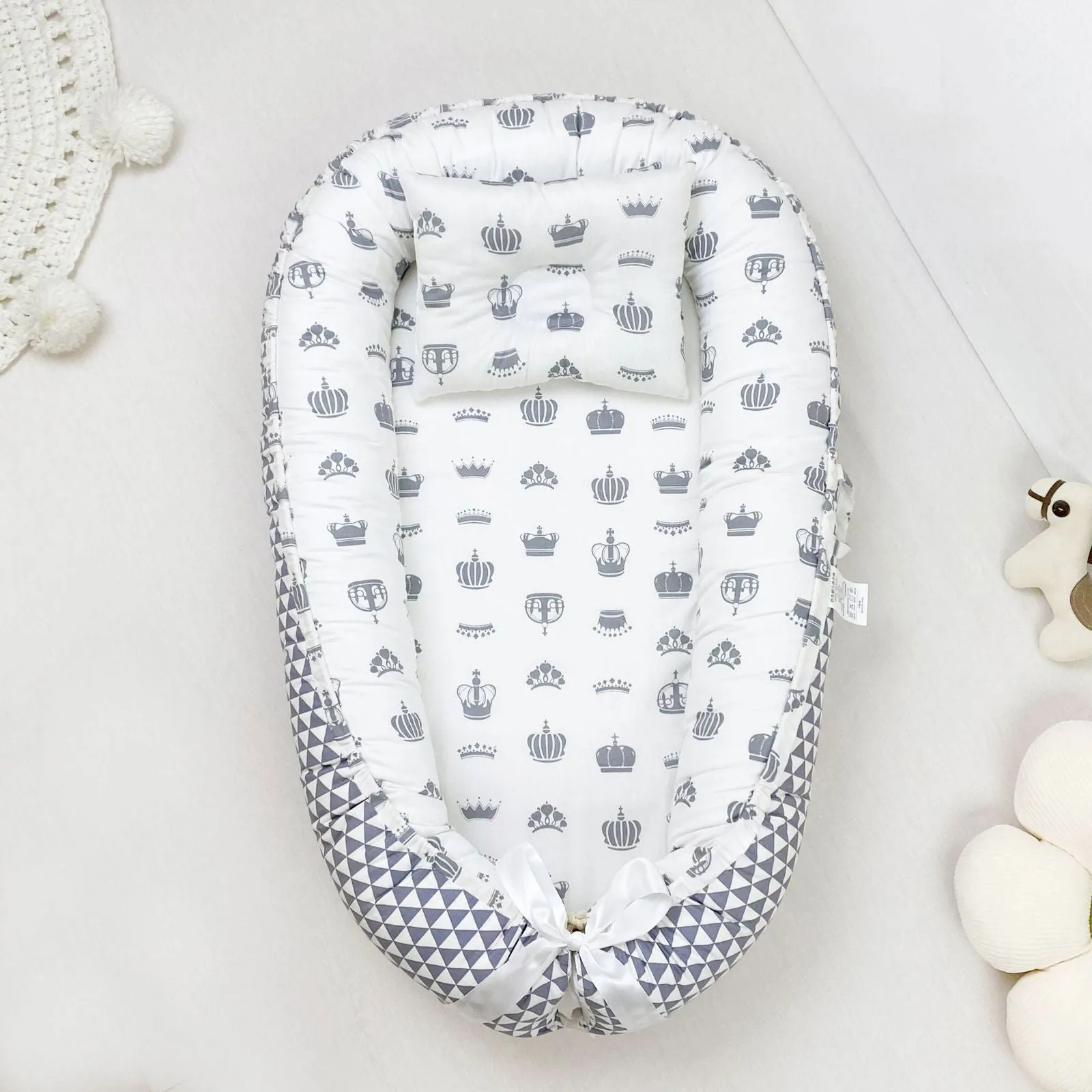 LovelyRLovely Pure Cotton Baby Nest Bed