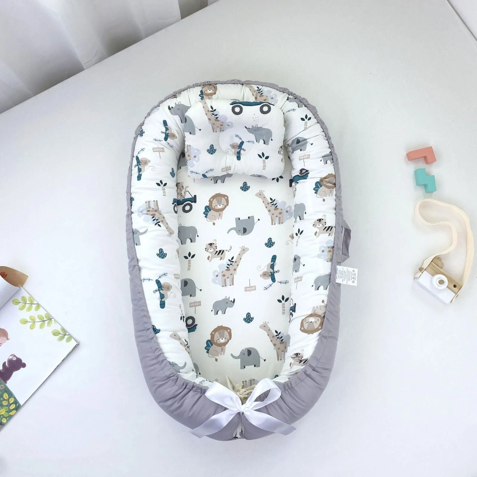 LovelyRLovely Pure Cotton Baby Nest Bed