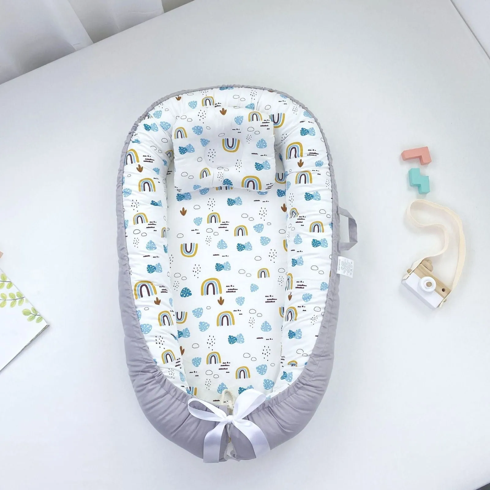 LovelyRLovely Pure Cotton Baby Nest Bed