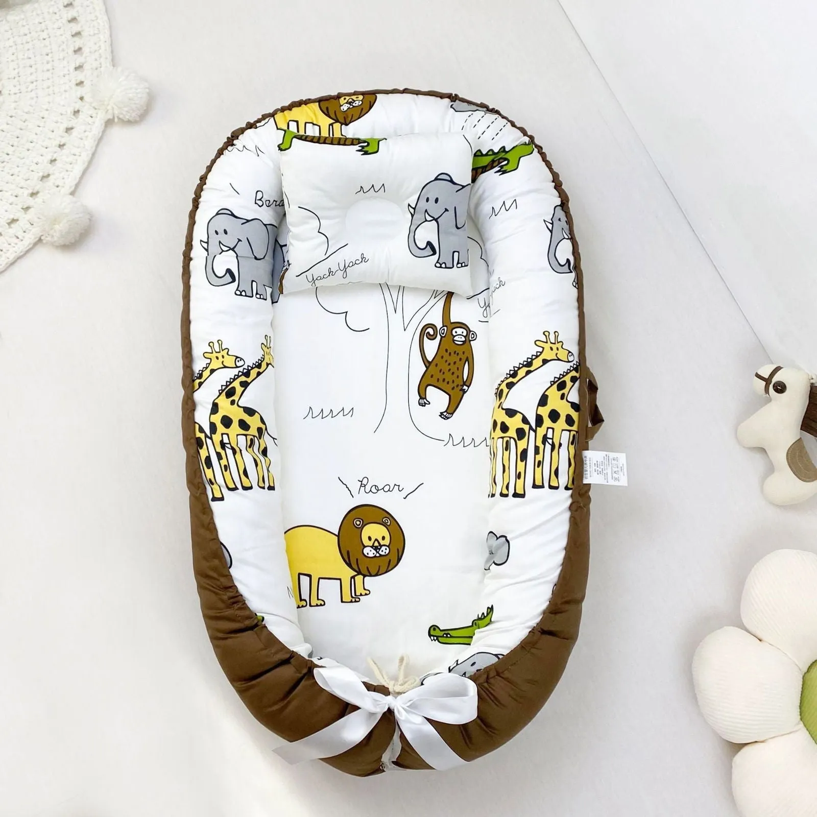 LovelyRLovely Pure Cotton Baby Nest Bed