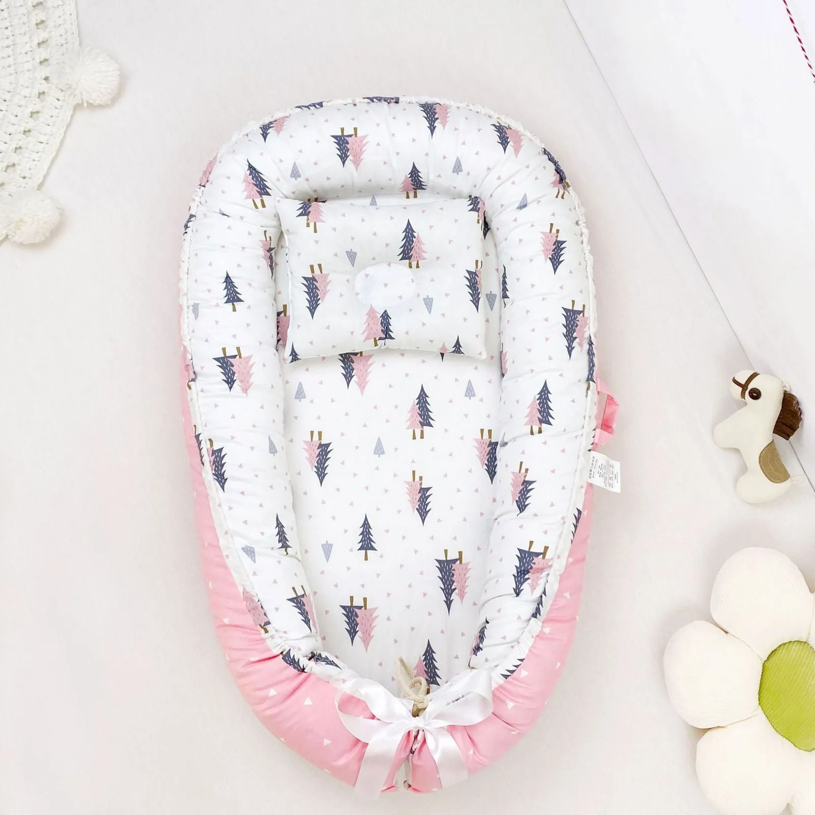 LovelyRLovely Pure Cotton Baby Nest Bed