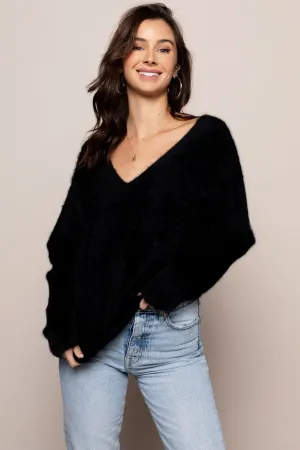 Lover Lay Down Sweater in Black