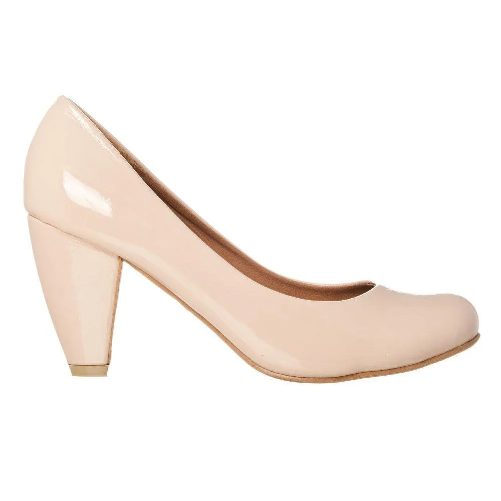 LOW HEEL COURT SHOE