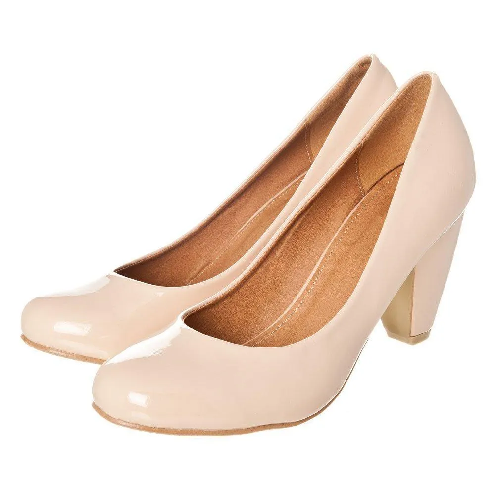 LOW HEEL COURT SHOE